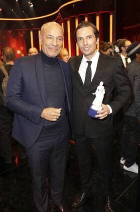 Heiner Lauterbach und Quirin Berg bei der Verleihung des 38. Bayerischen Filmpreises 2016 im Prinzregententheater. München, 20.01.2017 Foto:xS.xGabschx xFuturexImage