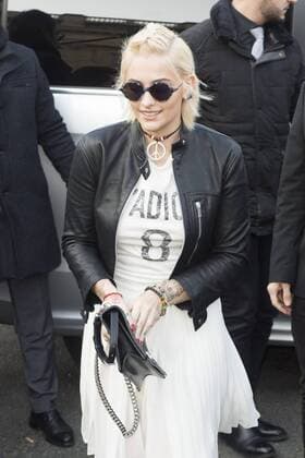 Paris Jackson CELEBRITES : Arrivees des invites au defile Dior - Paris - 21 01 2017 JBAutissier Panoramic 