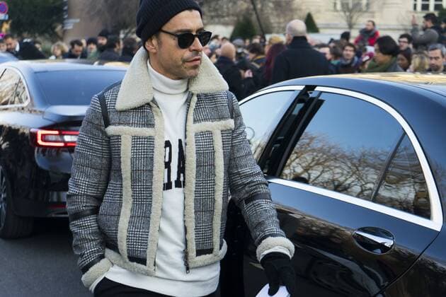 January 21, 2017 - Paris, France - Guest attends the Dior Homme Menswear Fall Winter 2017-2018 show as part of Paris Fashion Week on January 21, 2017 in Paris, France. Paris France  - ZUMAn230 20170122_zaa_n230_031