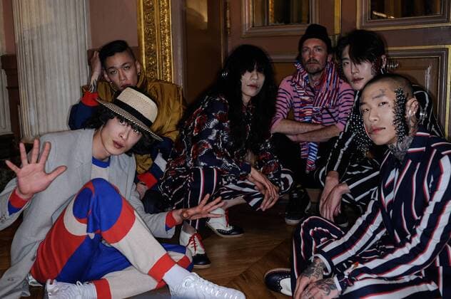 France: Henrik Vibskon show at Paris FW Models and Henrik Vibskov are seen on backstage of Henrik Vibskov show during Paris Men s Fashion Week Fall Winter 2017 18  GaetanoxPiazzolla
