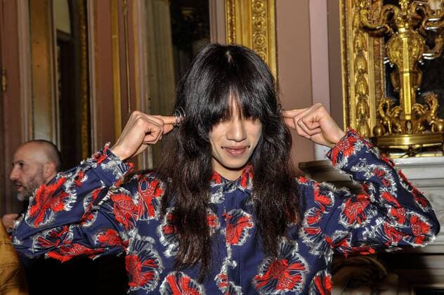France: Henrik Vibskon show at Paris FW A model is seen on backstage of Henrik Vibskov show during Paris Men s Fashion Week Fall Winter 2017 18  GaetanoxPiazzolla
