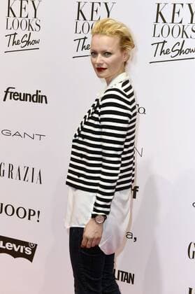 Franziska Knuppe bei der Key Looks The Show by Peek & Cloppenburg auf der Mercedes-Benz Fashion Week Berlin Autumn Winter 2017. Berlin, 21.01.2017 Foto:xF.xKernx xFuturexImage