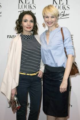 Nadine Warmuth und Susann Atwell bei der Key Looks The Show by Peek & Cloppenburg auf der Mercedes-Benz Fashion Week Berlin Autumn Winter 2017. Berlin, 21.01.2017 Foto:xF.xKernx xFuturexImage