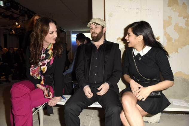 Natalia Wörner, Christian Ulmen und Collien Ulmen-Fernandes bei der Key Looks The Show by Peek & Cloppenburg auf der Mercedes-Benz Fashion Week Berlin Autumn Winter 2017. Berlin, 21.01.2017 Foto:xF.xKernx xFuturexImage