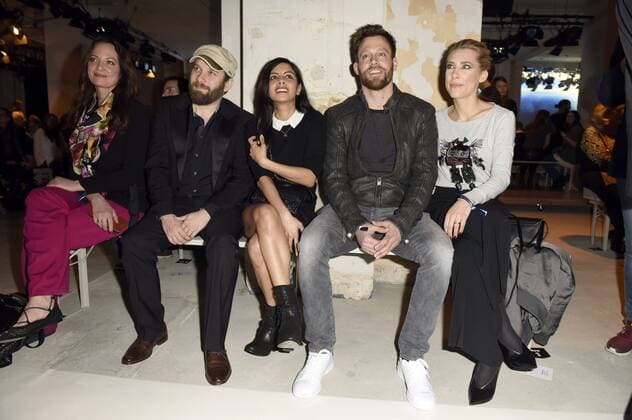 Natalia Wörner, Christian Ulmen, Collien Ulmen-Fernandes, Ken Duken und Marisa Leonie Bach bei der Key Looks The Show by Peek & Cloppenburg auf der Mercedes-Benz Fashion Week Berlin Autumn Winter 2017. Berlin, 21.01.2017 Foto:xF.xKernx xFuturexImage