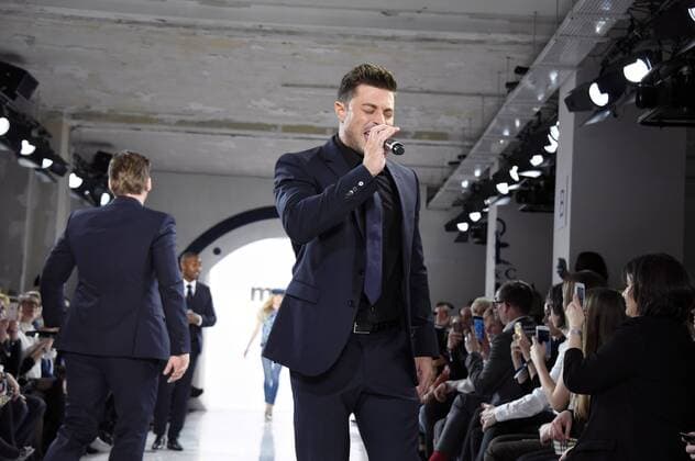 Blue bei der Key Looks The Show by Peek & Cloppenburg auf der Mercedes-Benz Fashion Week Berlin Autumn Winter 2017. Berlin, 21.01.2017 Foto:xF.xKernx xFuturexImage