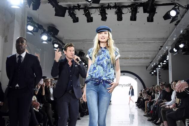 Blue bei der Key Looks The Show by Peek & Cloppenburg auf der Mercedes-Benz Fashion Week Berlin Autumn Winter 2017. Berlin, 21.01.2017 Foto:xF.xKernx xFuturexImage