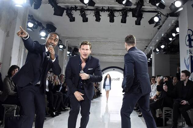 Blue bei der Key Looks The Show by Peek & Cloppenburg auf der Mercedes-Benz Fashion Week Berlin Autumn Winter 2017. Berlin, 21.01.2017 Foto:xF.xKernx xFuturexImage