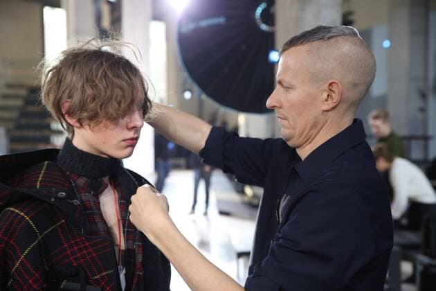 Fashion Week mode masculine - Lanvin - Paris - 22 01 2017 lucas ossendrijver CELEBRITES : Fashion Week mode masculine - Lanvin - Paris - 22 01 2017 STEPHANEChemin panoramic 
