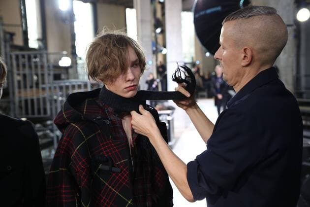Fashion Week mode masculine - Lanvin - Paris - 22 01 2017 lucas ossendrijver CELEBRITES : Fashion Week mode masculine - Lanvin - Paris - 22 01 2017 STEPHANEChemin panoramic 