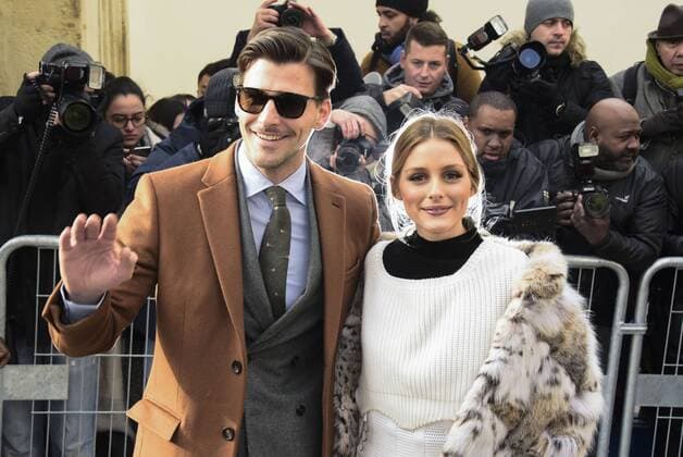 Olivia Palermo, Johannes Huebl MODE : Fashion Week - Dior - 23 01 2017 FedericoPestellini Panoramic 