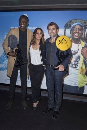 L Ascension Filmpremiere in Paris Ahmed Sylla - Alice Belaidi - Ludovic Bernard CELEBRITES : Avant premiere du film L Ascension - Paris - 23 01 2017 StephenCaillet Panoramic 