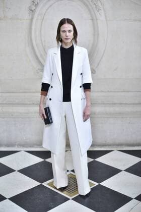 214987 Valentin Paoli Starface 2017-01-23 Paris France Paris Fashion Week 2017. Defile Dior. People. Photocall. Valade, Aymeline  Copyright: xValentinxPaolix xStarfacex STAR_214987_001