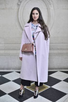 214987 Valentin Paoli Starface 2017-01-23 Paris France Paris Fashion Week 2017. Defile Dior. People. Photocall. Arrivabene, Vera  Copyright: xValentinxPaolix xStarfacex STAR_214987_006