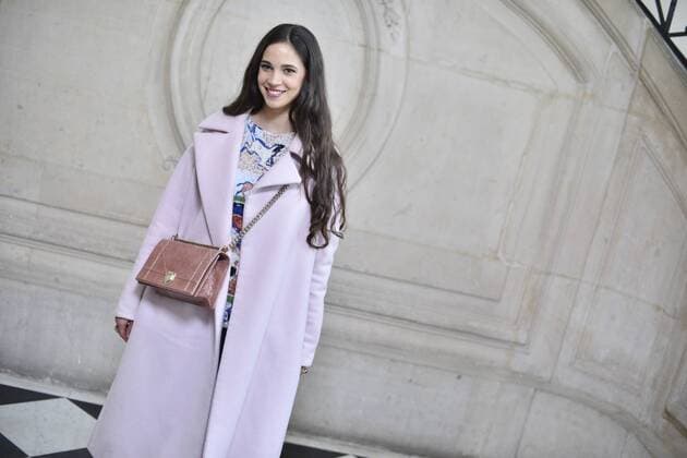 214987 Valentin Paoli Starface 2017-01-23 Paris France Paris Fashion Week 2017. Defile Dior. People. Photocall. Arrivabene, Vera  Copyright: xValentinxPaolix xStarfacex STAR_214987_007