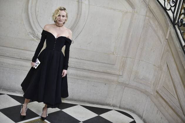 214987 Valentin Paoli Starface 2017-01-23 Paris France Paris Fashion Week 2017. Defile Dior. People. Photocall. Kruger, Diane  Copyright: xValentinxPaolix xStarfacex STAR_214987_008