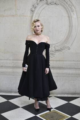 214987 Valentin Paoli Starface 2017-01-23 Paris France Paris Fashion Week 2017. Defile Dior. People. Photocall. Kruger, Diane  Copyright: xValentinxPaolix xStarfacex STAR_214987_011