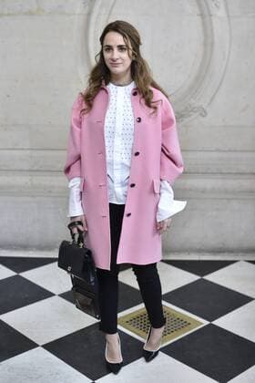 214987 Valentin Paoli Starface 2017-01-23 Paris France Paris Fashion Week 2017. Defile Dior. People. Photocall. Niedzielski, Alexia  Copyright: xValentinxPaolix xStarfacex STAR_214987_012