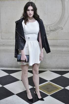 214987 Valentin Paoli Starface 2017-01-23 Paris France Paris Fashion Week 2017. Defile Dior. People. Photocall. Benett, Sai  Copyright: xValentinxPaolix xStarfacex STAR_214987_026