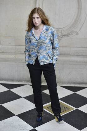 214987 Valentin Paoli Starface 2017-01-23 Paris France Paris Fashion Week 2017. Defile Dior. People. Photocall. Bonitzer, Agathe  Copyright: xValentinxPaolix xStarfacex STAR_214987_034