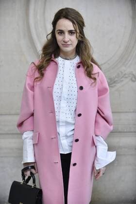 214987 Valentin Paoli Starface 2017-01-23 Paris France Paris Fashion Week 2017. Defile Dior. People. Photocall. Niedzielski, Alexia  Copyright: xValentinxPaolix xStarfacex STAR_214987_068