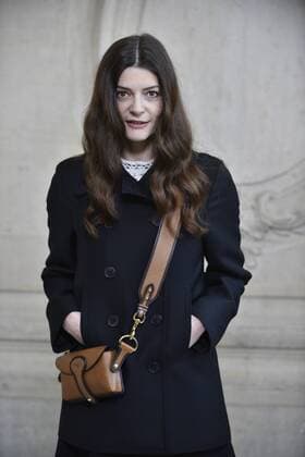 214987 Valentin Paoli Starface 2017-01-23 Paris France Paris Fashion Week 2017. Defile Dior. People. Photocall. Mastroianni, Chiara  Copyright: xValentinxPaolix xStarfacex STAR_214987_071