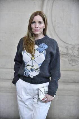 214987 Valentin Paoli Starface 2017-01-23 Paris France Paris Fashion Week 2017. Defile Dior. People. Photocall. de La Falaise, Lucie  Copyright: xValentinxPaolix xStarfacex STAR_214987_098