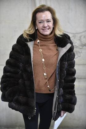 214987 Valentin Paoli Starface 2017-01-23 Paris France Paris Fashion Week 2017. Defile Dior. People. Photocall. Scheufele-Gruosi, Caroline  Copyright: xValentinxPaolix xStarfacex STAR_214987_108