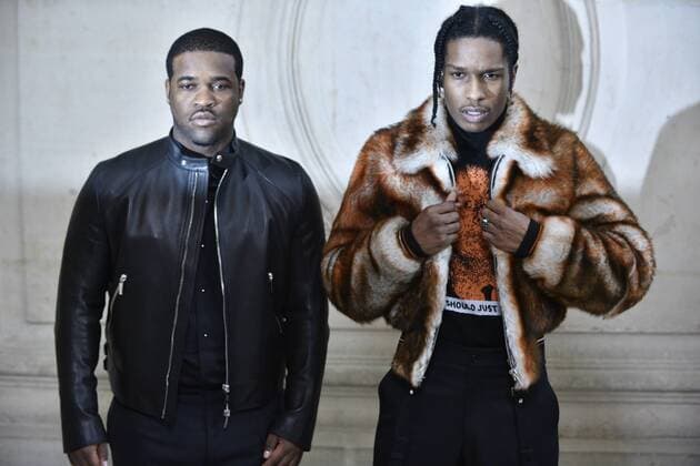 214987 Valentin Paoli Starface 2017-01-23 Paris France Paris Fashion Week 2017. Defile Dior. People. Photocall. Mayers, Rakim ( ASAP Rocky )  Copyright: xValentinxPaolix xStarfacex STAR_214987_122