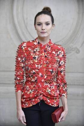214987 Valentin Paoli Starface 2017-01-23 Paris France Defile Haute Couture Printemps ete 2017. Photocall du defile Christian Dior. Girardot, Ana  Copyright: xValentinxPaolix xStarfacex STAR_214987_125