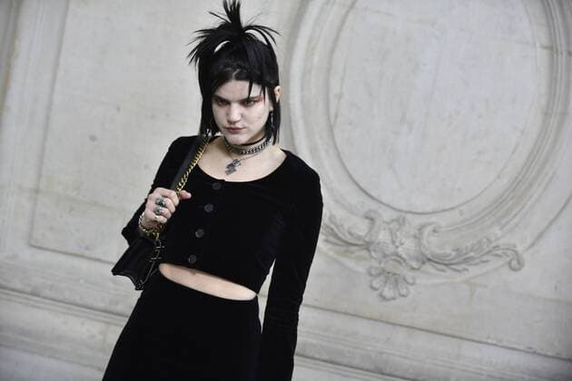 214987 Valentin Paoli Starface 2017-01-23 Paris France Defile Haute Couture Printemps ete 2017. Photocall du defile Christian Dior. Sokolinski, Stéphanie ( SoKo )  Copyright: xValentinxPaolix xStarfacex STAR_214987_128