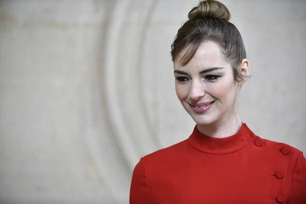214987 Valentin Paoli Starface 2017-01-23 Paris France Defile Haute Couture Printemps ete 2017. Photocall du defile Christian Dior. Bourgoin, Louise  Copyright: xValentinxPaolix xStarfacex STAR_214987_136