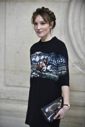 214987 Valentin Paoli Starface 2017-01-23 Paris France Defile Haute Couture Printemps ete 2017. Photocall du defile Christian Dior. Demoustier, Anaïs  Copyright: xValentinxPaolix xStarfacex STAR_214987_140