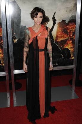 January 23, 2017 - Hollywood, California, U.S. - Ruby Rose attends The Los Angeles Premiere of Resident Evil: The Final Chapter held at the RealD Premiere Cinema L.A.Live in Los Angeles, California on January 23, 2017. 2017 Hollywood U.S. - ZUMAl86_ 20170123_zaf_l86_047
