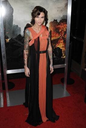 January 23, 2017 - Hollywood, California, U.S. - Ruby Rose attends The Los Angeles Premiere of Resident Evil: The Final Chapter held at the RealD Premiere Cinema L.A.Live in Los Angeles, California on January 23, 2017. 2017 Hollywood U.S. - ZUMAl86_ 20170123_zaf_l86_054
