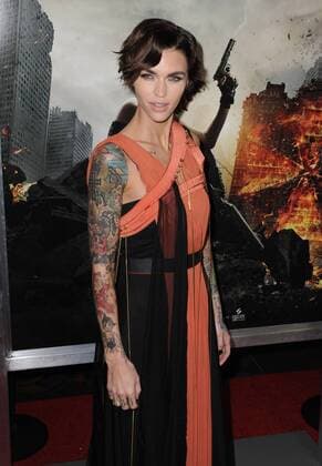 January 23, 2017 - Hollywood, California, U.S. - Ruby Rose attends The Los Angeles Premiere of Resident Evil: The Final Chapter held at the RealD Premiere Cinema L.A.Live in Los Angeles, California on January 23, 2017. 2017 Hollywood U.S. - ZUMAl86_ 20170123_zaf_l86_055