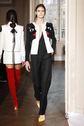 214981 Marineau Starface 2017-01-23 Paris France Paris Fashion week. Defile Haute Couture Printemps ete 2017.SCHIAPARELLI. Schiaparelli, spring-summer 2017 Paris, France Paris Fashion week. Defile Haute Couture Spring Summer 2017. SCHIAPARELLI. Editorial use only _sans_perso  Copyright: xMarineaux STAR_214981_004