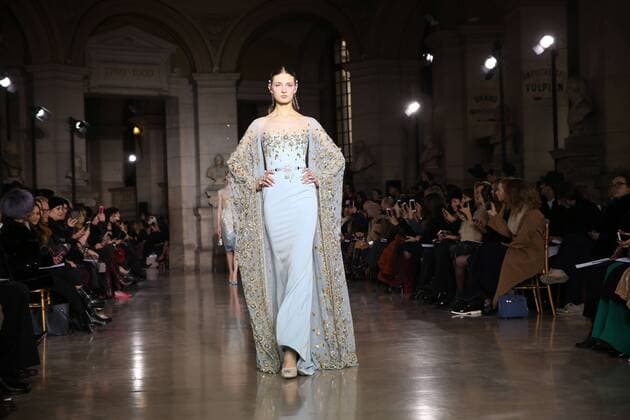 Fashion Week Haute couture - Georges Obeika - Paris - 23 01 2017 CELEBRITES : Fashion Week Haute couture - Georges Obeika - Paris - 23 01 2017 STEPHANEChemin panoramic 