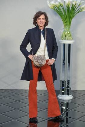 Paris Fashion Week - Prominente bei Chanel 215015 Serge Arnal Starface 2017-01-24 France Paris Fashion week. Defile Haute Couture Printemps ete 2017. CHANEL. People. de la Fressange, Inès  Copyright: xSergexArnalx xStarfacex STAR_215015_010