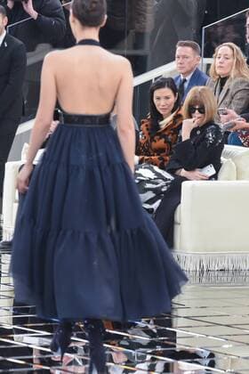 Paris Fashion Week - Prominente bei Chanel 215015 Serge Arnal Starface 2017-01-24 France Paris Fashion week. Defile Haute Couture Printemps ete 2017. CHANEL. People. Wintour, Anna  Copyright: xSergexArnalx xStarfacex STAR_215015_058