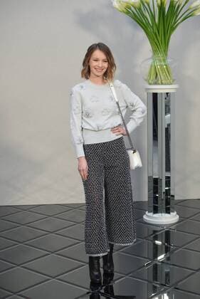 Paris Fashion Week - Prominente bei Chanel 215015 Serge Arnal Starface 2017-01-24 France Paris Fashion week. Defile Haute Couture Printemps ete 2017. CHANEL. People. Rouxel, Diane  Copyright: xSergexArnalx xStarfacex STAR_215015_077