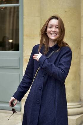 Audrey Marnay CELEBRITES : Ankunft defile Alexis Mabille - Paris - 24 01 2017 JBAutissier Panoramic 