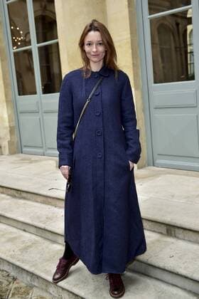 Audrey Marnay CELEBRITES : Ankunft defile Alexis Mabille - Paris - 24 01 2017 JBAutissier Panoramic 