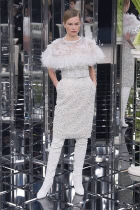 215021 Marineau Starface 2017-01-24 Paris France Paris Fashion week. Defile Haute Couture Printemps ete 2017. CHANEL. Paris Fashion week. Defile Haute Couture Spring Summer 2017. CHANEL. Chanel, Couture, spring-summer 2017 Paris, France Editorial use only _sans_perso  Copyright: xMarineaux STAR_215021_057