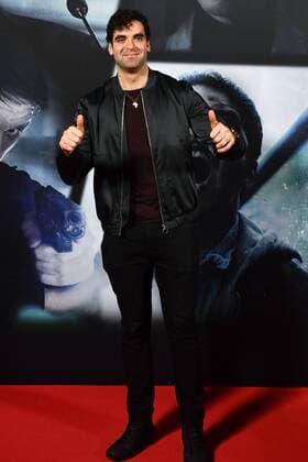 Director Adil El Arbi pictured during the Belgian premiere of Nabil Ben Yadir movie called Dode Hoek in Antwerp kinepolis, Tuesday 24 January 2017.  DIRKxWAEM 05032301