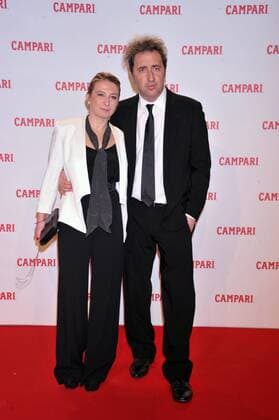 Rome Photocall Campari Red Diaries . Pictured: Paolo Sorrentino, Daniela D Antonio  Copyright: xLennyx xIPAx