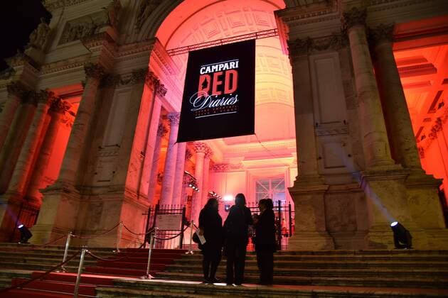 Rome, Palazzo Delle Esposizioni, Campari Gala evening for the launch of the Short Movie Red Diaries, Photo: Palace Of Admission Exhibitions  Copyright: xVincenzoxLandix xIPAx