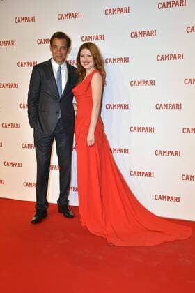 Rome, Palazzo Delle Esposizioni, Campari Gala evening for the launch of the Short Movie Red Diaries, Photo: Clive Owen Caroline Tillette  Copyright: xVincenzoxLandix xIPAx