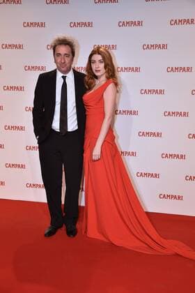 Rome, Palazzo Delle Esposizioni, Campari Gala evening for the launch of the Short Movie Red Diaries, Photo: Paolo Sorrentino Caroline Tillette  Copyright: xVincenzoxLandix xIPAx
