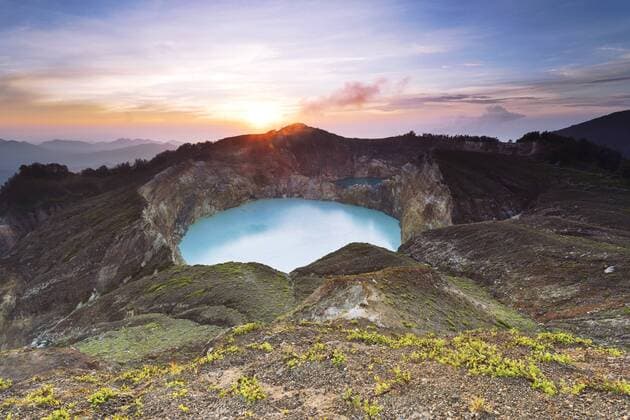 Indonesia, Nusa Tenggara Timur, Ende, crater lake Tiwu Nuwa Muri Koo Fai on Kelimutu  FPF00123